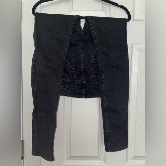 Hollister Black Jeans Size 3 - Picture 3 of 6